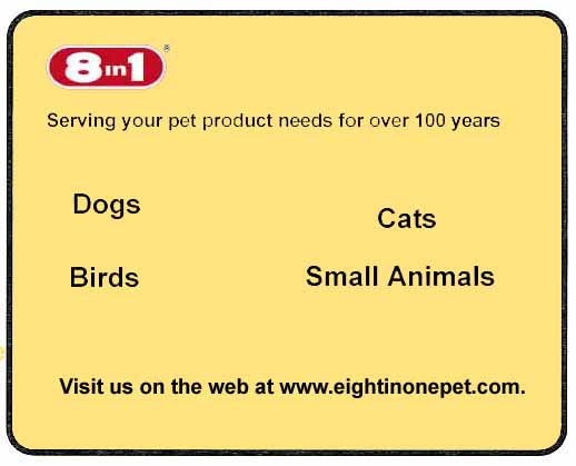 8 in 1 Pet Products