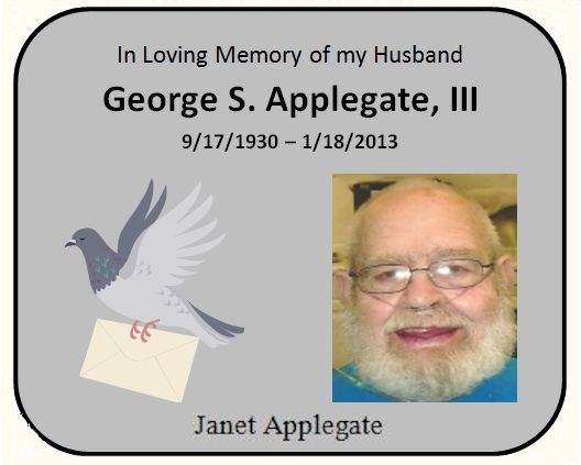 George & Janet Applegate Ad